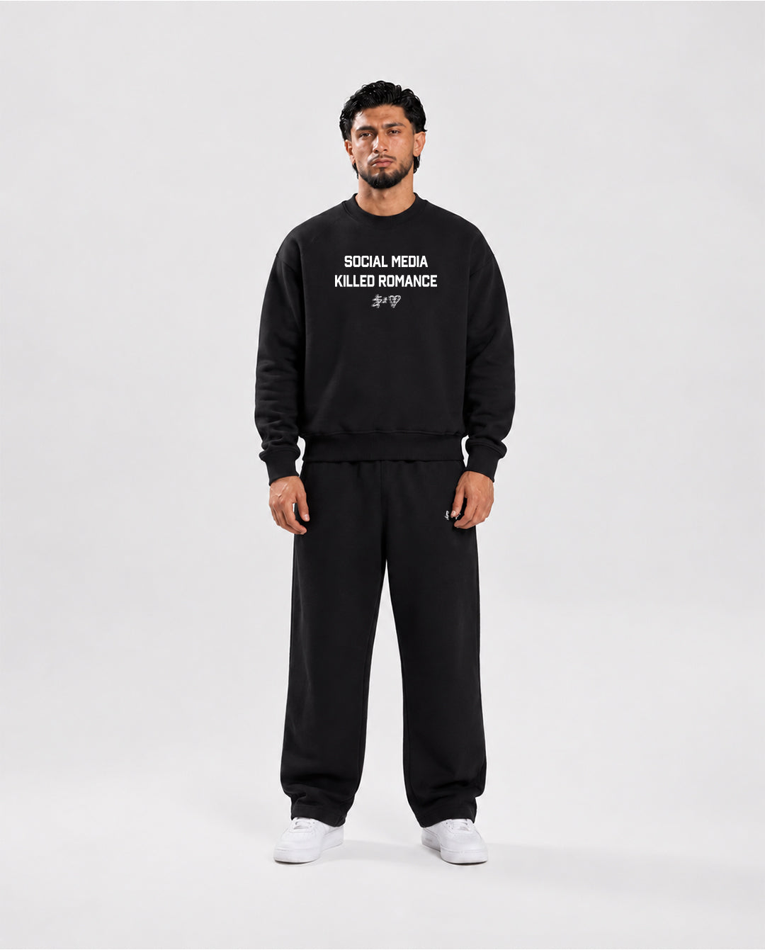 SOCIAL MEDIA KILLED ROMANCE SWEATER