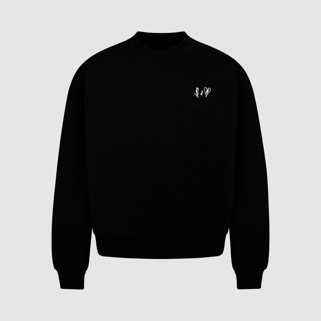 MAKE DOLLARS NOT FRIENDS BACKPRINT SWEATER