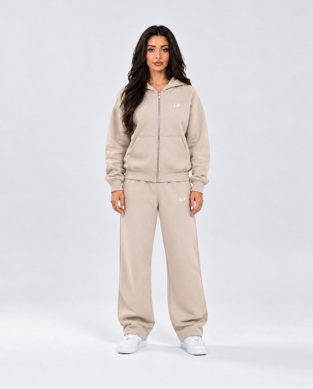 BASIC DESERT ZIP-HOODIE