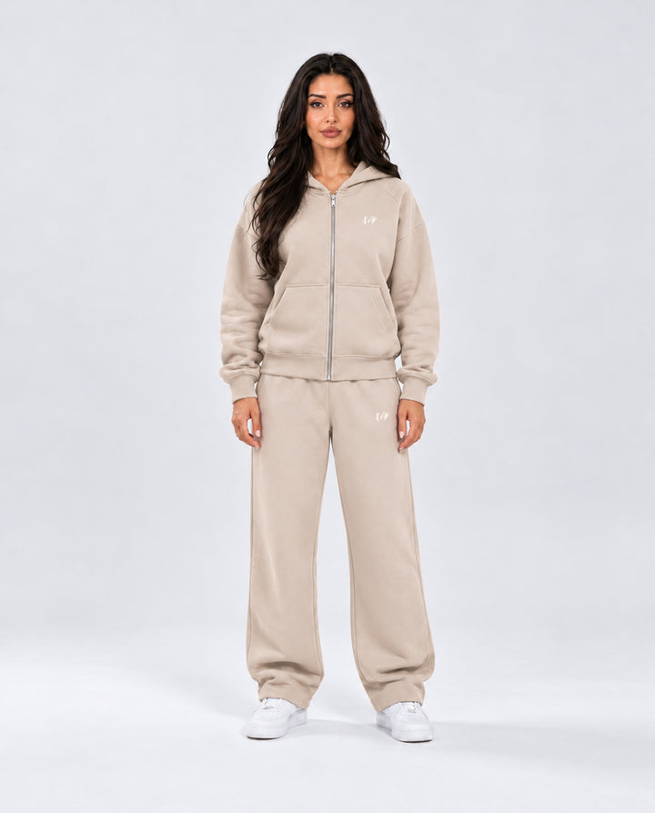 BASIC DESERT ZIP-HOODIE