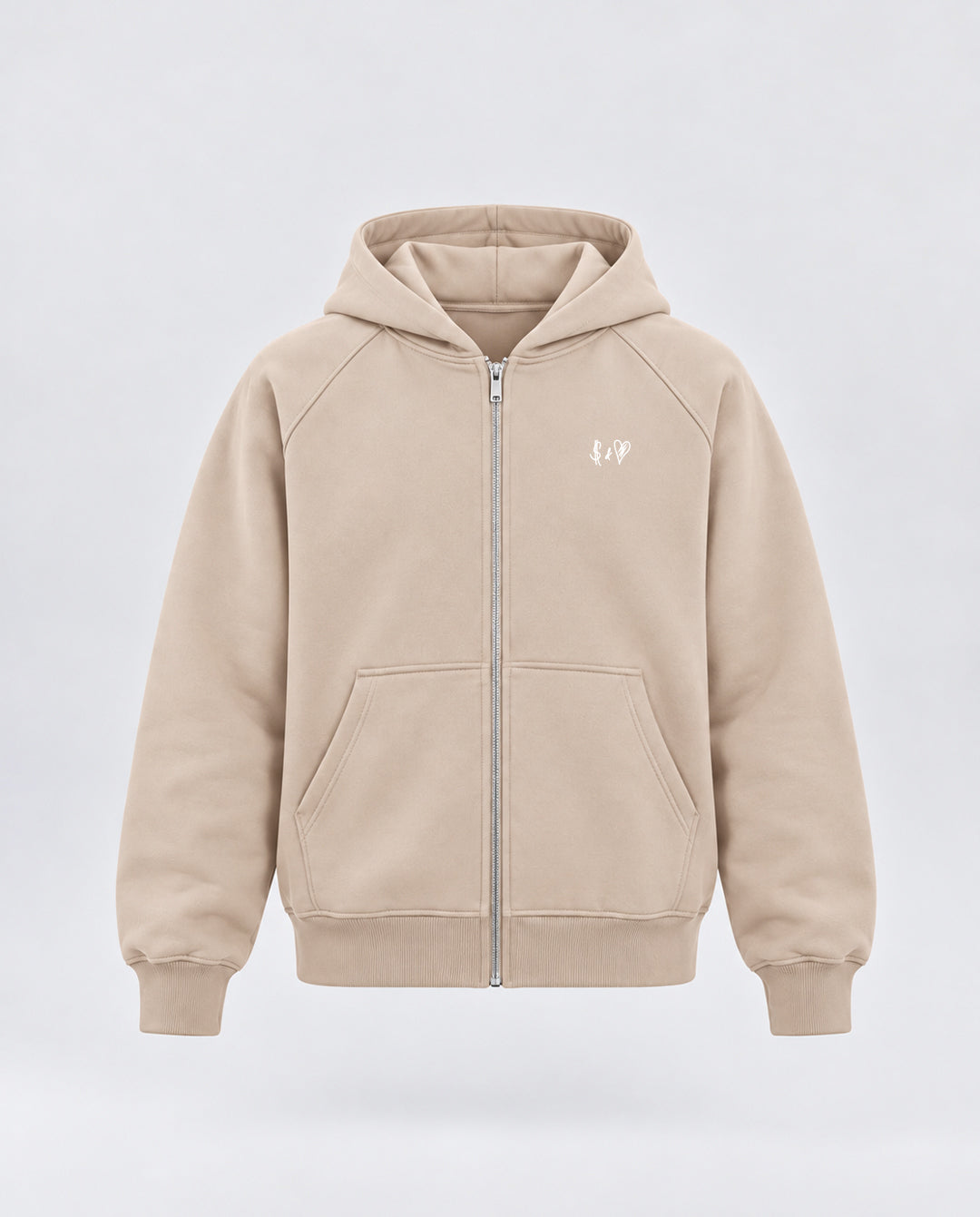 BASIC DESERT ZIP-HOODIE