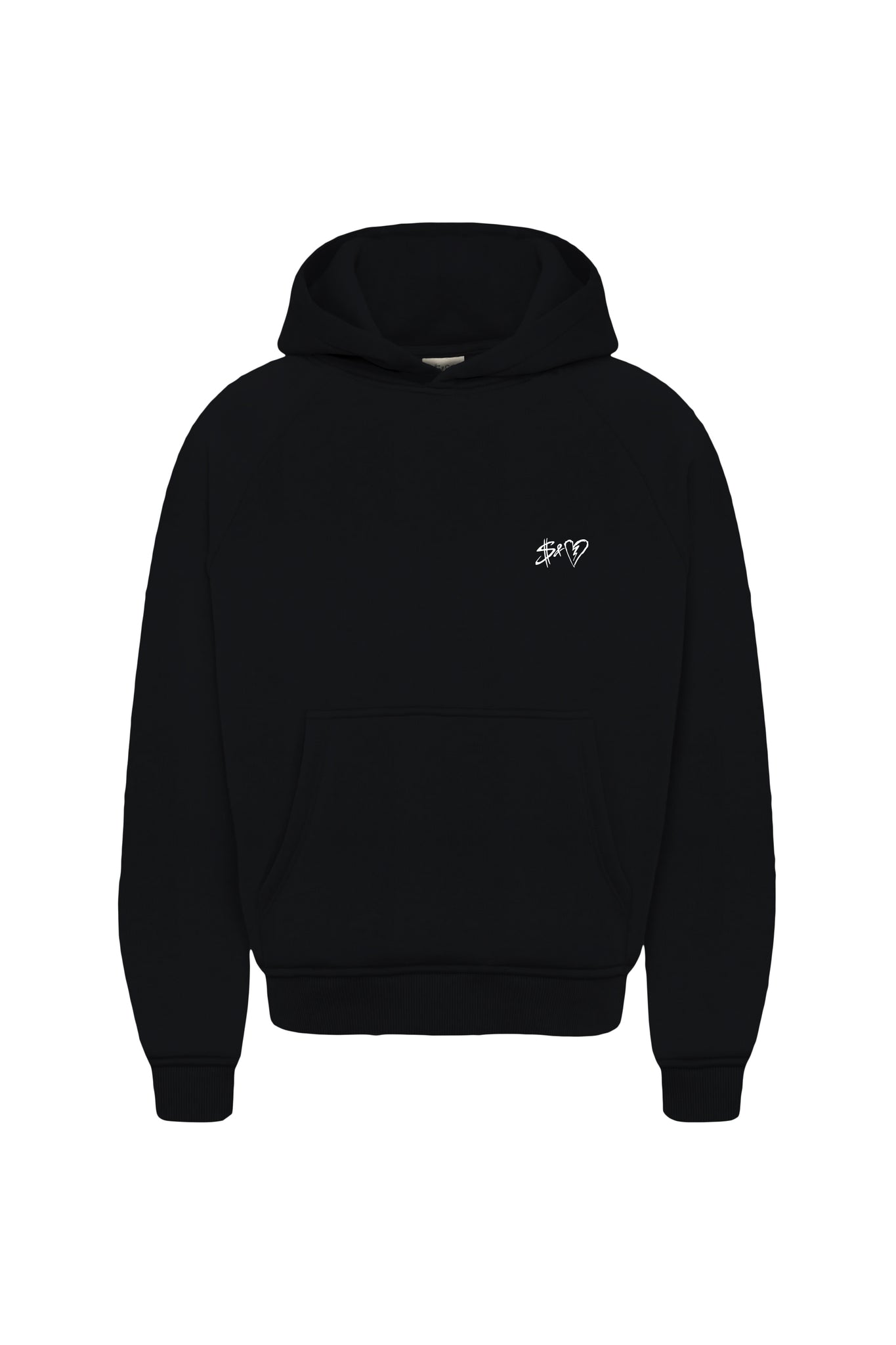 Basic Logo Hoodie Black